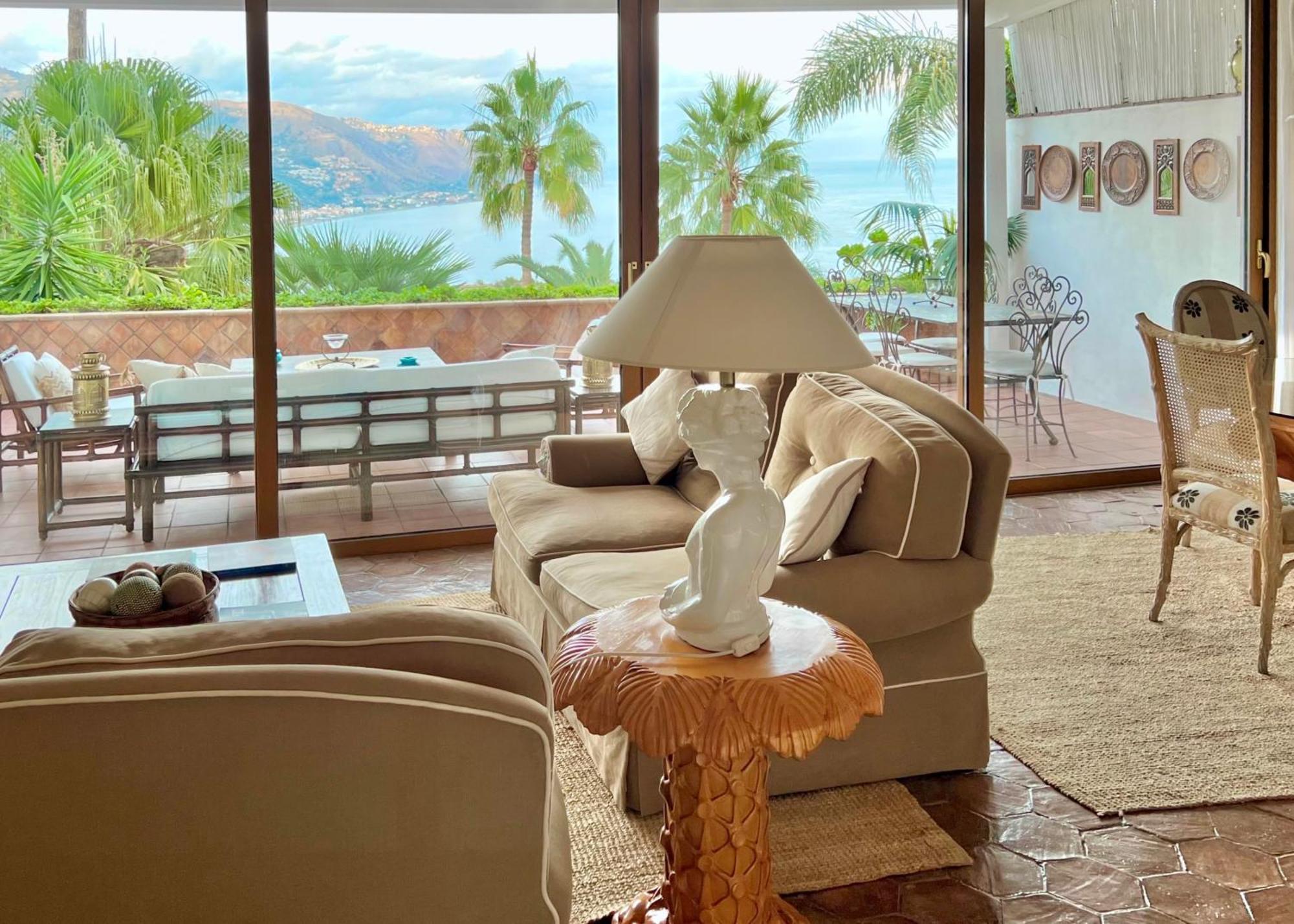 Villa Lou Taormina Private Villa With Panoramic Sea View Pool Екстериор снимка