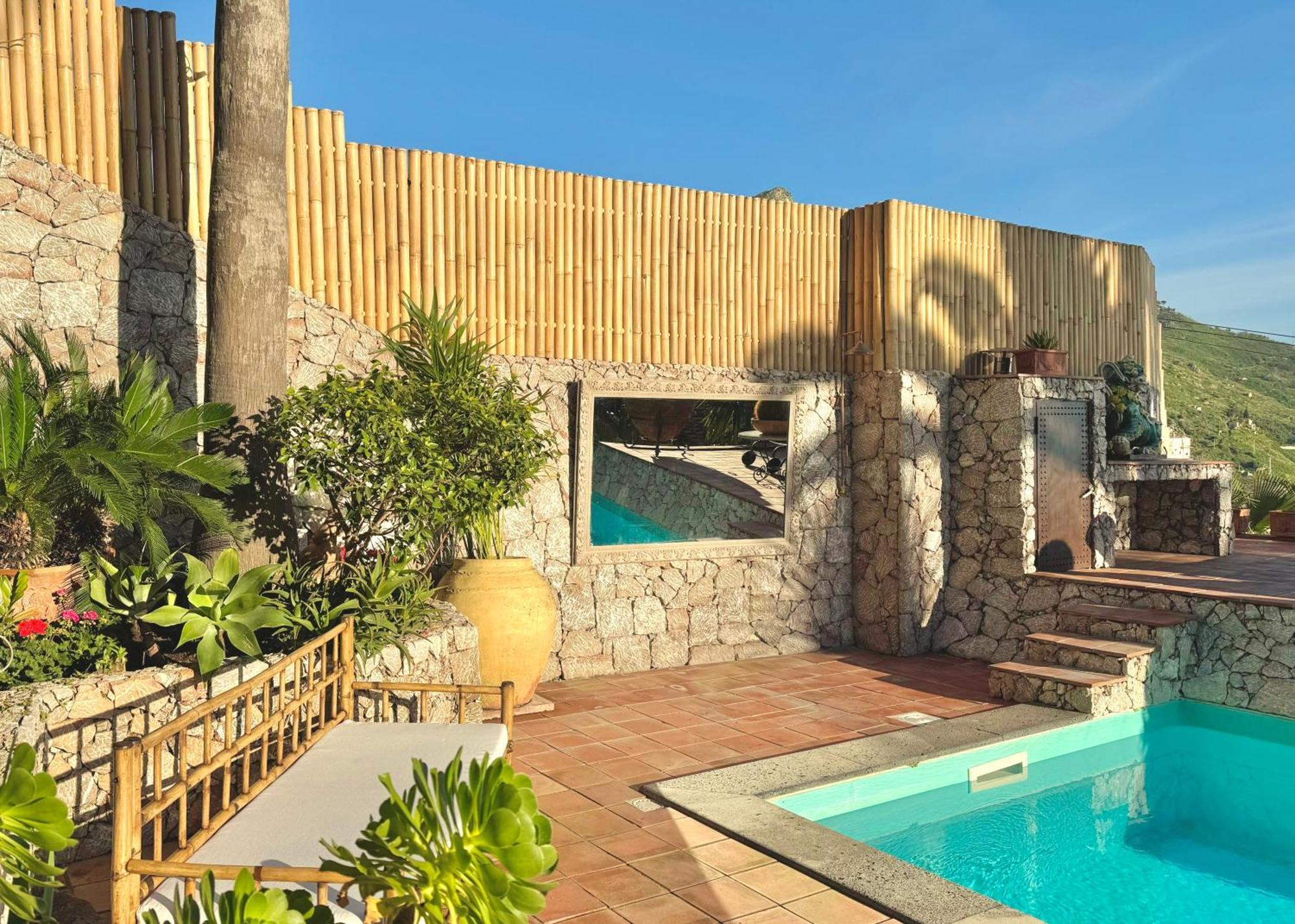 Villa Lou Taormina Private Villa With Panoramic Sea View Pool Екстериор снимка